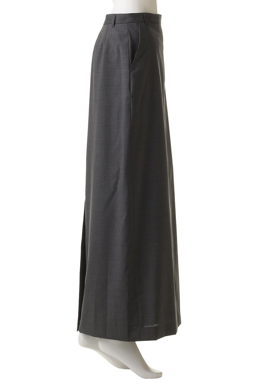 【オブリオ/AUBRIOT】のウーステッド ペンシルスカート 人気、トレンドファッション・服の通販 founy(ファニー) 　ファッション　Fashion　レディースファッション　Fashion for Women　スカート　Skirts　ロングスカート　Long Skirts / Maxi & Midi Skirts　2025年　2025　2025-2026秋冬・A/W　Autumn/Winter 2025–26 AW25–26　イタリア　Italy　スリット　Slit, Slit Detail　スーツ　Suit, Formalwear　セットアップ　Set-Up, Coordinated Outfit　ペンシル　Pencil, Pencil Skirt　マニッシュ　Mannish, Boyish　メンズ　Men's, Menswear　ロング　Long, Long-Length　A/W・秋冬　Autumn/Winter　other-5|ID: prp329100004655046 ipo3291000000033744707