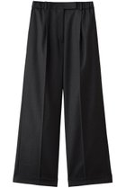 【エブール/ebure】のソフトギャバジン ワイドパンツ チャコールグレー|ID: prp329100004655047 ipo3291000000035425866