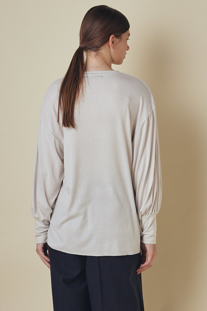 【フローレント/FLORENT】のベア天竺 ニット クルーネック プルオーバー 人気、トレンドファッション・服の通販 founy(ファニー) 　ファッション　Fashion　レディースファッション　Fashion for Women　トップス・カットソー　Cut & Sew Tops　ニット　Knit Tops & Sweaters　カジュアルプルオーバー・ニットトップス　Pullovers & Knit Tops / Casual Pullovers　アクリル　Acrylic Material　キャミソール　Camisole, Spaghetti Strap Top　シアー　Sheer, See-Through　シンプル　Simple, Minimal　ベスト　Vest, Waistcoat　秋　Autumn　other-8|ID: prp329100004655057 ipo3291000000036126799