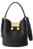 【マルニ/MARNI】のTRUNKAROO 2wayバケットバッグ 人気、トレンドファッション・服の通販 founy(ファニー) ファッション Fashion レディースファッション Fashion for Women バッグ Bags シェイプ Shape, Slim Fit thumbnail ブラック|ID: prp329100004655060 ipo3291000000035425917