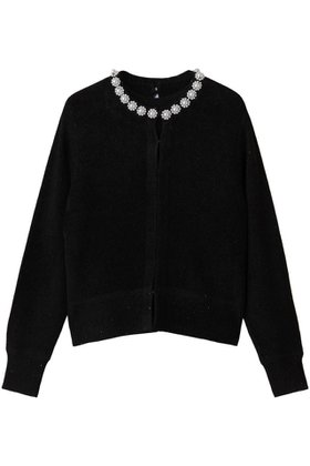 【ミュベール/MUVEIL】 パールツインニット人気、トレンドファッション・服の通販 founy(ファニー) ファッション Fashion レディースファッション Fashion for Women トップス・カットソー Cut & Sew Tops ニット Knit Tops & Sweaters カーディガン・羽織り Layered Style Cardigans カーディガン Cardigan, Knitwear ジャカード／ジャガード Jacquard, Woven Pattern スパンコール Sequins, Sequin Embellishment ダブル Double, Double-Breasted パール Pearl, Pearl Accent フェミニン Feminine, Girly モチーフ Motif, Design Theme エレガント 上品 Elegant 半袖 Short Sleeve, Half Sleeve 新作・新入荷 New Arrivals / New In |ID:prp329100004655066