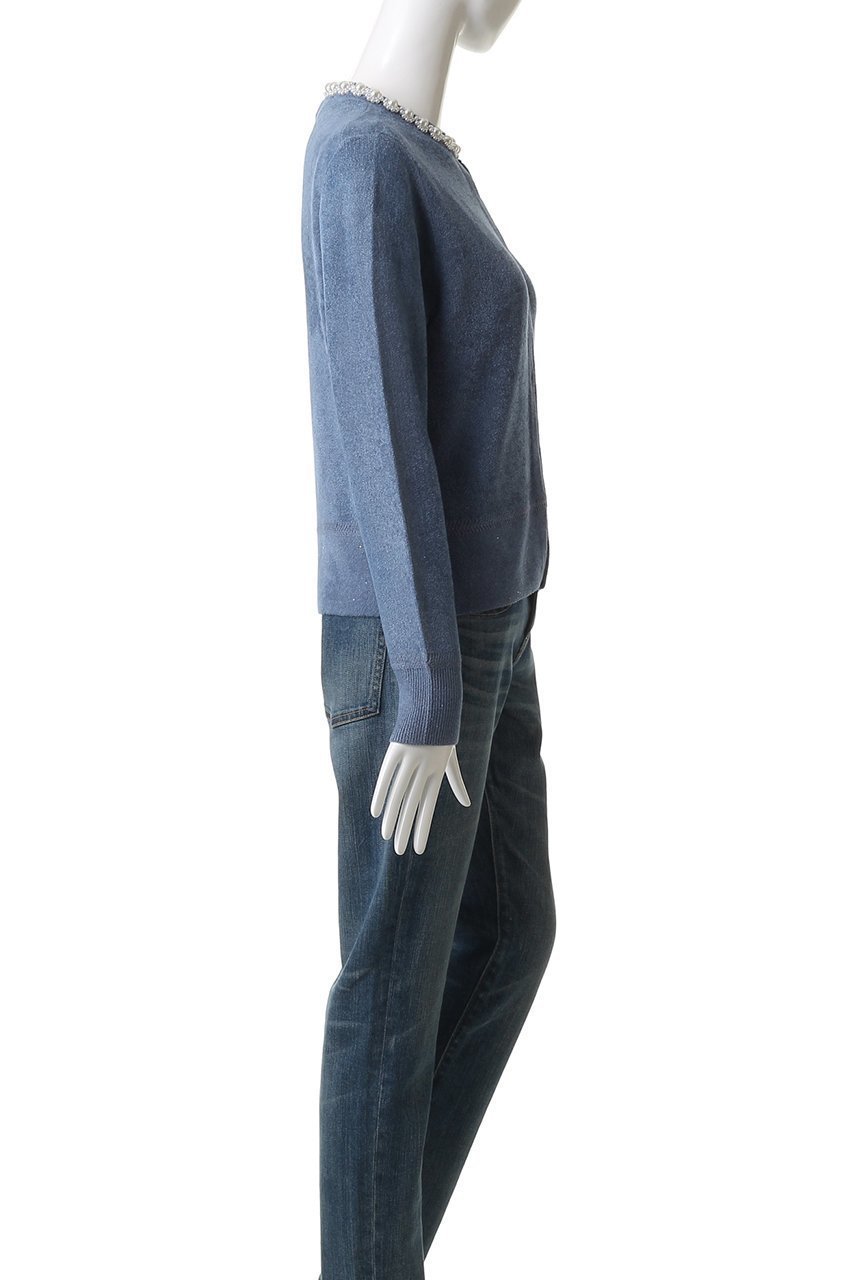 【ミュベール/MUVEIL】のパールツインニット 人気、トレンドファッション・服の通販 founy(ファニー) 　ファッション　Fashion　レディースファッション　Fashion for Women　トップス・カットソー　Cut & Sew Tops　ニット　Knit Tops & Sweaters　カーディガン・羽織り　Layered Style Cardigans　カーディガン　Cardigan, Knitwear　ジャカード／ジャガード　Jacquard, Woven Pattern　スパンコール　Sequins, Sequin Embellishment　ダブル　Double, Double-Breasted　パール　Pearl, Pearl Accent　フェミニン　Feminine, Girly　モチーフ　Motif, Design Theme　エレガント 上品　Elegant　半袖　Short Sleeve, Half Sleeve　新作・新入荷　New Arrivals / New In　other-3|ID: prp329100004655066 ipo3291000000033662388