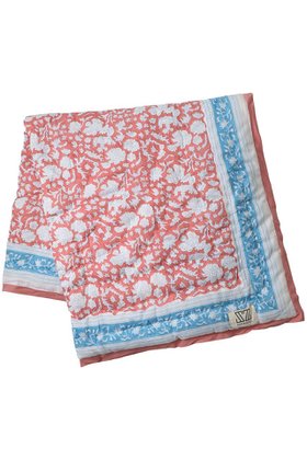 【エスゼット ブロックプリント/SZ Blockprints / GOODS】のBABY BLANKET リバーシブルブランケット 人気、トレンドファッション・服の通販 founy(ファニー) フラワー Flower, Floral ブランケット Blanket, Throw Blanket プリント Print, Printed Pattern ベビー Baby, Babywear モチーフ Motif, Design Theme リラックス Relax, Relaxed Fit |ID:prp329100004655069