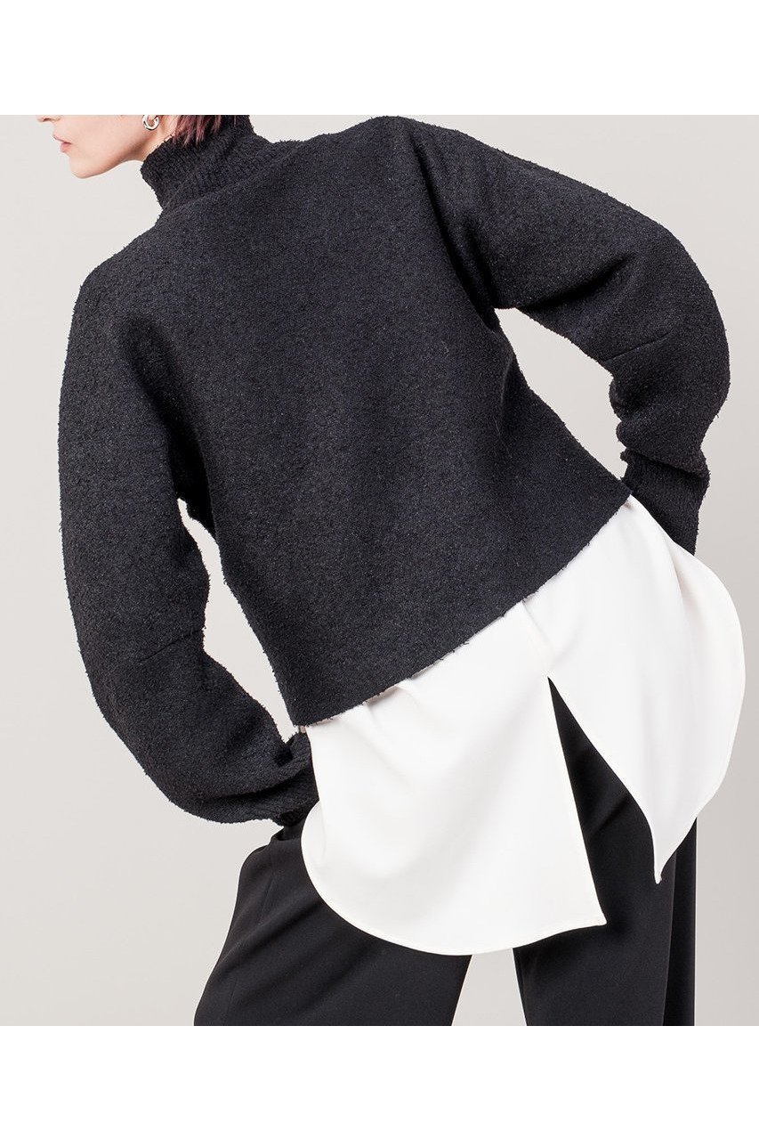 【ドメル/DOMELLE】のハイ ネック セーター 人気、トレンドファッション・服の通販 founy(ファニー) 　ファッション　Fashion　レディースファッション　Fashion for Women　トップス・カットソー　Cut & Sew Tops　ニット　Knit Tops & Sweaters　カジュアルプルオーバー・ニットトップス　Pullovers & Knit Tops / Casual Pullovers　おすすめ　Recommended / Our Picks　セーター　Sweater, Knitwear　ハイネック　High Neck, Mock Neck　バランス　Balance, Style Balance　ワイド　Wide, Wide Fit　新作・新入荷　New Arrivals / New In　秋　Autumn　other-8|ID: prp329100004655087 ipo3291000000033663068