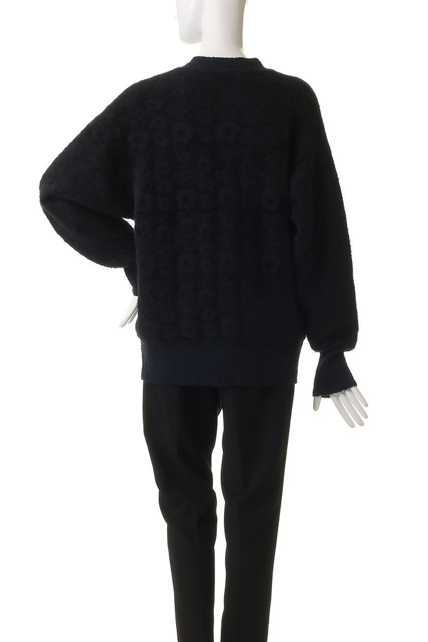 【ドメル/DOMELLE】のLEOPARD ジャカード カーディガン 人気、トレンドファッション・服の通販 founy(ファニー) 　ファッション　Fashion　レディースファッション　Fashion for Women　トップス・カットソー　Cut & Sew Tops　ニット　Knit Tops & Sweaters　カーディガン・羽織り　Layered Style Cardigans　おすすめ　Recommended / Our Picks　カーディガン　Cardigan, Knitwear　クール　Cool, Chic　ジャカード／ジャガード　Jacquard, Woven Pattern　バランス　Balance, Style Balance　ビッグ　Big, Oversized　レオパード　Leopard, Animal Print　新作・新入荷　New Arrivals / New In　other-4|ID: prp329100004655088 ipo3291000000033663077