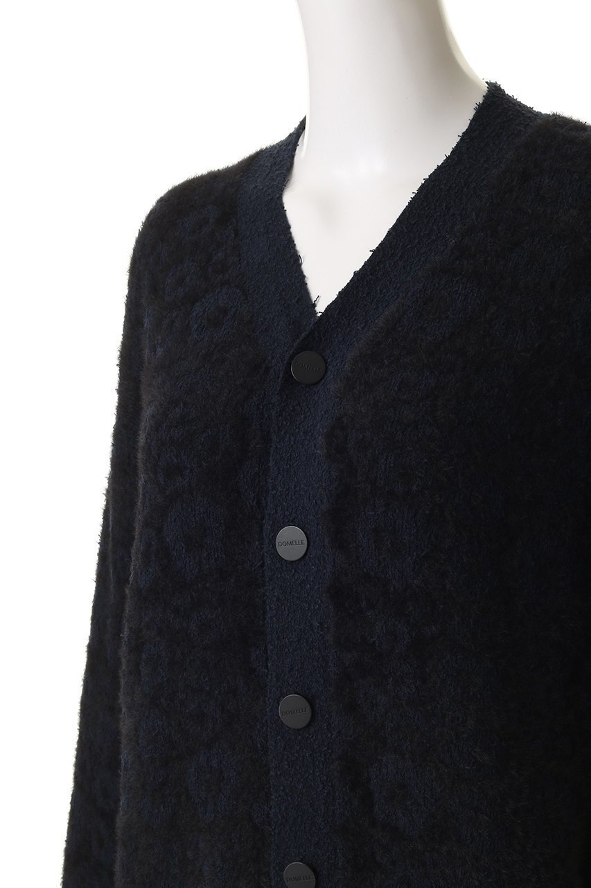 【ドメル/DOMELLE】のLEOPARD ジャカード カーディガン 人気、トレンドファッション・服の通販 founy(ファニー) 　ファッション　Fashion　レディースファッション　Fashion for Women　トップス・カットソー　Cut & Sew Tops　ニット　Knit Tops & Sweaters　カーディガン・羽織り　Layered Style Cardigans　おすすめ　Recommended / Our Picks　カーディガン　Cardigan, Knitwear　クール　Cool, Chic　ジャカード／ジャガード　Jacquard, Woven Pattern　バランス　Balance, Style Balance　ビッグ　Big, Oversized　レオパード　Leopard, Animal Print　新作・新入荷　New Arrivals / New In　other-5|ID: prp329100004655088 ipo3291000000033663079