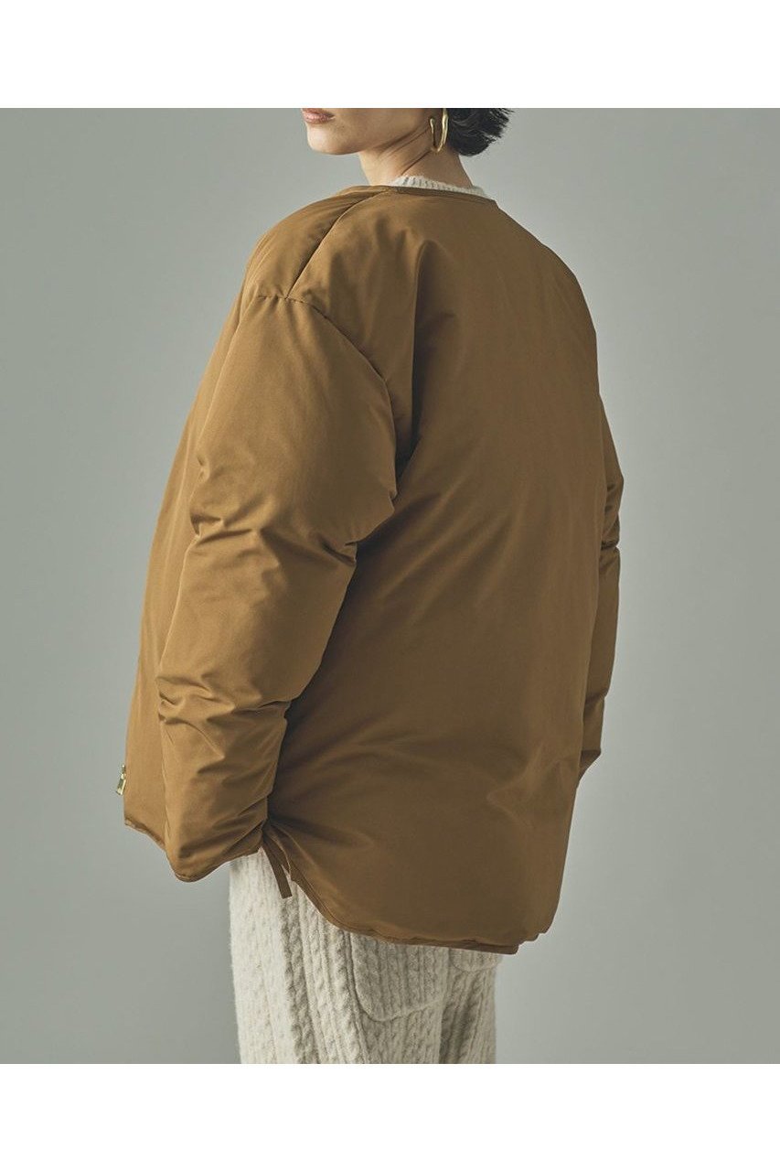 【カレンソロジー/Curensology】のサイドジップノーカラーダウンジャケット 人気、トレンドファッション・服の通販 founy(ファニー) 　ファッション　Fashion　レディースファッション　Fashion for Women　アウター　Coat / Outerwear Collection　レディースジャケット・軽アウター　Jackets　インナー　Innerwear　サイドジップ　Side Zip, Side Zipper　シンプル　Simple, Minimal　ジャケット　Jacket, Outerwear　ダウン　Down, Puffer　バランス　Balance, Style Balance　フロント　Front, Front Design　ベーシック　Basic, Essential　新作・新入荷　New Arrivals / New In　other-4|ID: prp329100004655099 ipo3291000000033663258