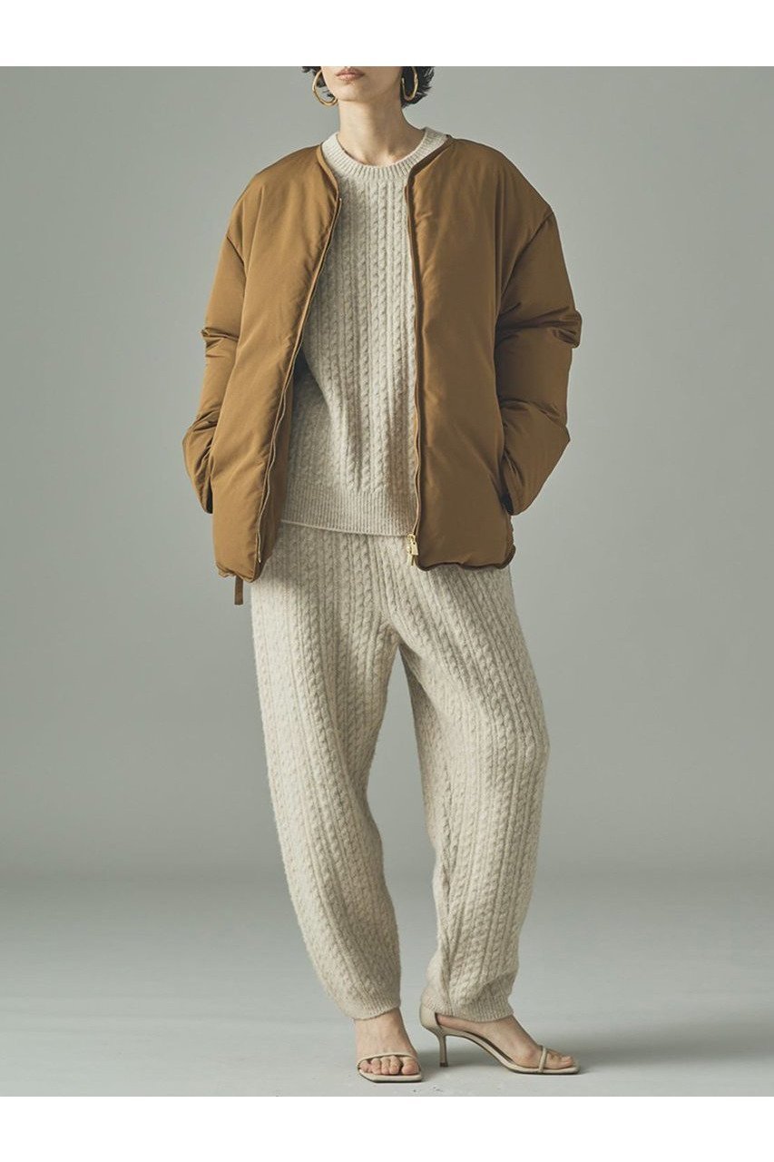 【カレンソロジー/Curensology】のサイドジップノーカラーダウンジャケット 人気、トレンドファッション・服の通販 founy(ファニー) 　ファッション　Fashion　レディースファッション　Fashion for Women　アウター　Coat / Outerwear Collection　レディースジャケット・軽アウター　Jackets　インナー　Innerwear　サイドジップ　Side Zip, Side Zipper　シンプル　Simple, Minimal　ジャケット　Jacket, Outerwear　ダウン　Down, Puffer　バランス　Balance, Style Balance　フロント　Front, Front Design　ベーシック　Basic, Essential　新作・新入荷　New Arrivals / New In　other-5|ID: prp329100004655099 ipo3291000000033663259