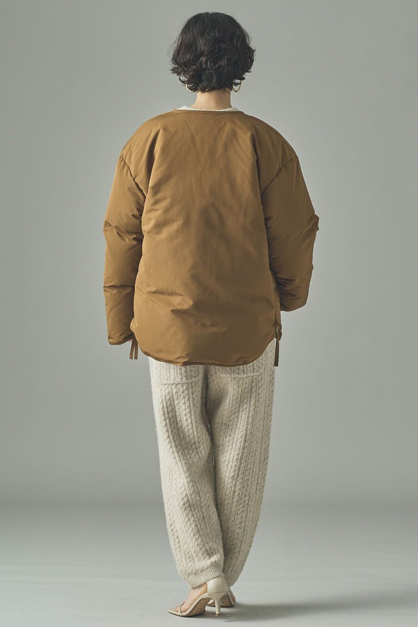 【カレンソロジー/Curensology】のサイドジップノーカラーダウンジャケット 人気、トレンドファッション・服の通販 founy(ファニー) 　ファッション　Fashion　レディースファッション　Fashion for Women　アウター　Coat / Outerwear Collection　レディースジャケット・軽アウター　Jackets　インナー　Innerwear　サイドジップ　Side Zip, Side Zipper　シンプル　Simple, Minimal　ジャケット　Jacket, Outerwear　ダウン　Down, Puffer　バランス　Balance, Style Balance　フロント　Front, Front Design　ベーシック　Basic, Essential　other-7|ID: prp329100004655099 ipo3291000000036126917