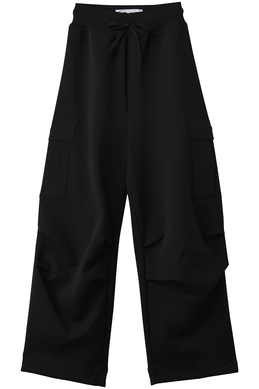 【プルミエ アロンディスモン/1er Arrondissement】の【LOWER】18Gスムースミリタリーパンツ インテリア・キッズ・メンズ・レディースファッション・服の通販 founy(ファニー) 　ファッション　Fashion　レディースファッション　Fashion for Women　パンツ　Pants & Trousers　ポケット　Pocket, Pocket Detail　ミリタリー　Military, Army Style　新作・新入荷　New Arrivals / New In　ブラック|ID: prp329100004655105 ipo3291000000033663329
