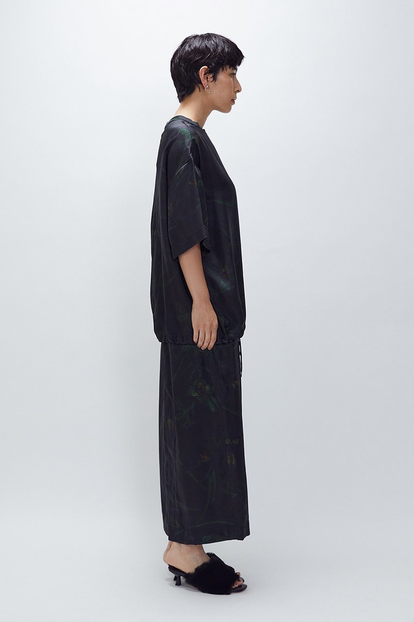 【プルミエ アロンディスモン/1er Arrondissement】の【near.nippon】ボタニカルプリント ロングスカート 人気、トレンドファッション・服の通販 founy(ファニー) 　ファッション　Fashion　レディースファッション　Fashion for Women　スカート　Skirts　ロングスカート　Long Skirts / Maxi & Midi Skirts　とろみ　Fluid, Flowy Fabric　キュプラ　Cupro, Eco Fabric　ギャザー　Gathered, Ruffled　シンプル　Simple, Minimal　ボタニカル　Botanical, Floral Pattern　ロング　Long, Long-Length　エレガント 上品　Elegant　other-8|ID: prp329100004655106 ipo3291000000033937422