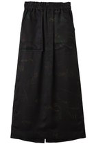 【プルミエ アロンディスモン/1er Arrondissement】の【near.nippon】ボタニカルプリント ロングスカート ブラック|ID: prp329100004655106 ipo3291000000035817911