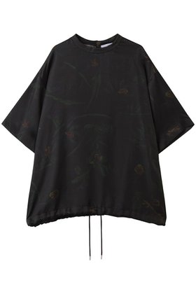 【プルミエ アロンディスモン/1er Arrondissement】の【near.nippon】ボタニカルプリントオーバーTシャツ 人気、トレンドファッション・服の通販 founy(ファニー) ファッション Fashion レディースファッション Fashion for Women トップス・カットソー Cut & Sew Tops シャツ・ブラウス・オフィスカジュアル Elegant Blouses & Button-Ups ロングTシャツ・Tシャツ Longline T-Shirts & Tees カットソー・ベーシックTシャツ Cut-and-Sewn Tops / Stretch Tees & Basics とろみ Fluid, Flowy Fabric キュプラ Cupro, Eco Fabric スラックス Slacks, Dress Pants スリーブ Sleeve, Long Sleeve / Short Sleeve ダウン Down, Puffer デニム Denim, Jeans Material ボタニカル Botanical, Floral Pattern ロング Long, Long-Length エレガント 上品 Elegant 新作・新入荷 New Arrivals / New In |ID:prp329100004655108