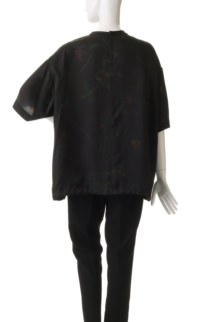 【プルミエ アロンディスモン/1er Arrondissement】の【near.nippon】ボタニカルプリントオーバーTシャツ 人気、トレンドファッション・服の通販 founy(ファニー) 　ファッション　Fashion　レディースファッション　Fashion for Women　トップス・カットソー　Cut & Sew Tops　シャツ・ブラウス・オフィスカジュアル　Elegant Blouses & Button-Ups　ロングTシャツ・Tシャツ　Longline T-Shirts & Tees　カットソー・ベーシックTシャツ　Cut-and-Sewn Tops / Stretch Tees & Basics　とろみ　Fluid, Flowy Fabric　キュプラ　Cupro, Eco Fabric　スラックス　Slacks, Dress Pants　スリーブ　Sleeve, Long Sleeve / Short Sleeve　ダウン　Down, Puffer　デニム　Denim, Jeans Material　ボタニカル　Botanical, Floral Pattern　ロング　Long, Long-Length　エレガント 上品　Elegant　other-4|ID: prp329100004655108 ipo3291000000036126966