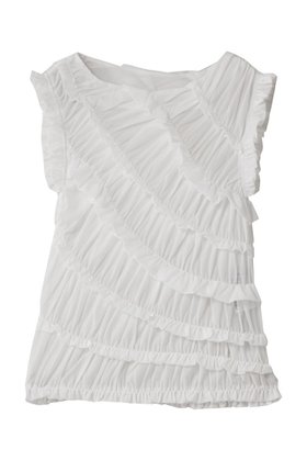 【アルアバイル/allureville】 【Loulou Willoughby】オーガンジートリコットギャザープルオーバー人気、トレンドファッション・服の通販 founy(ファニー) ファッション Fashion レディースファッション Fashion for Women トップス・カットソー Cut & Sew Tops シャツ・ブラウス・オフィスカジュアル Elegant Blouses & Button-Ups ロングTシャツ・Tシャツ Longline T-Shirts & Tees カジュアルプルオーバー・ニットトップス Pullovers & Knit Tops / Casual Pullovers カットソー・ベーシックTシャツ Cut-and-Sewn Tops / Stretch Tees & Basics インナー Innerwear シャーリング Shirring, Ruched ショート Short, Short Length ジャケット Jacket, Outerwear スリーブ Sleeve, Long Sleeve / Short Sleeve デニム Denim, Jeans Material パーティ Party, Party Style フリル Frill, Ruffle |ID:prp329100004655112