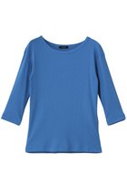 【アルアバイル/allureville】のテレコ3/4SLボートネックプルオーバー 人気、トレンドファッション・服の通販 founy(ファニー) ファッション Fashion レディースファッション Fashion for Women トップス・カットソー Cut & Sew Tops シャツ・ブラウス・オフィスカジュアル Elegant Blouses & Button-Ups ロングTシャツ・Tシャツ Longline T-Shirts & Tees カジュアルプルオーバー・ニットトップス Pullovers & Knit Tops / Casual Pullovers カットソー・ベーシックTシャツ Cut-and-Sewn Tops / Stretch Tees & Basics おすすめ Recommended / Our Picks インナー Innerwear シンプル Simple, Minimal スリーブ Sleeve, Long Sleeve / Short Sleeve テレコ Ribbed, Rib Stitch ロング Long, Long-Length 新作・新入荷 New Arrivals / New In thumbnail ブルー|ID: prp329100004655113 ipo3291000000033663435