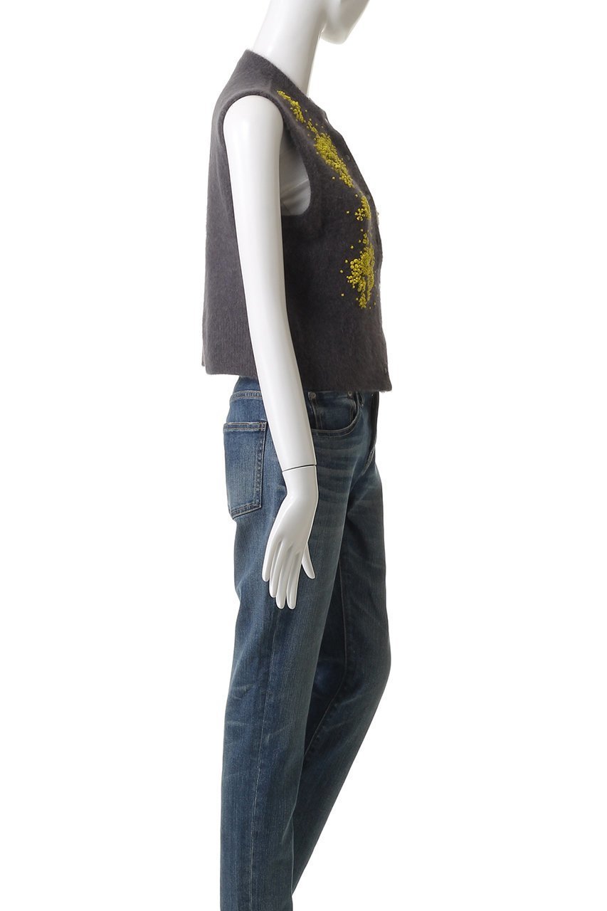 【ウィムガゼット/Whim Gazette】の【GEMINI】ビーズニットジレ 人気、トレンドファッション・服の通販 founy(ファニー) ファッション Fashion レディースファッション Fashion for Women アウター Coat / Outerwear Collection レディースジャケット・軽アウター Jackets コンパクト Compact, Small Size ジャケット Jacket, Outerwear フォックス Fox, Fox Fur ベスト Vest, Waistcoat ベーシック Basic, Essential エレガント 上品 Elegant other-3|ID: prp329100004655115 ipo3291000000035817990