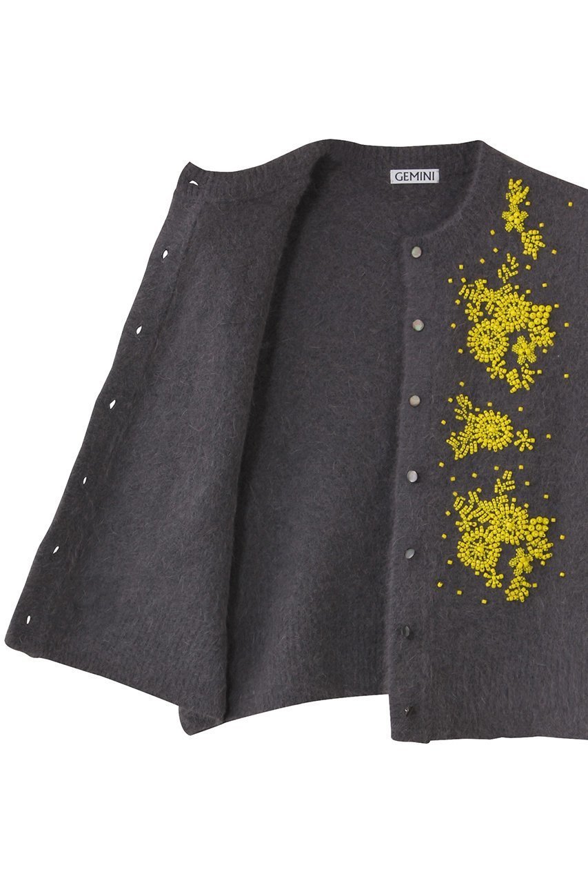 【ウィムガゼット/Whim Gazette】の【GEMINI】ビーズニットジレ 人気、トレンドファッション・服の通販 founy(ファニー) ファッション Fashion レディースファッション Fashion for Women アウター Coat / Outerwear Collection レディースジャケット・軽アウター Jackets コンパクト Compact, Small Size ジャケット Jacket, Outerwear フォックス Fox, Fox Fur ベスト Vest, Waistcoat ベーシック Basic, Essential エレガント 上品 Elegant other-6|ID: prp329100004655115 ipo3291000000035817998