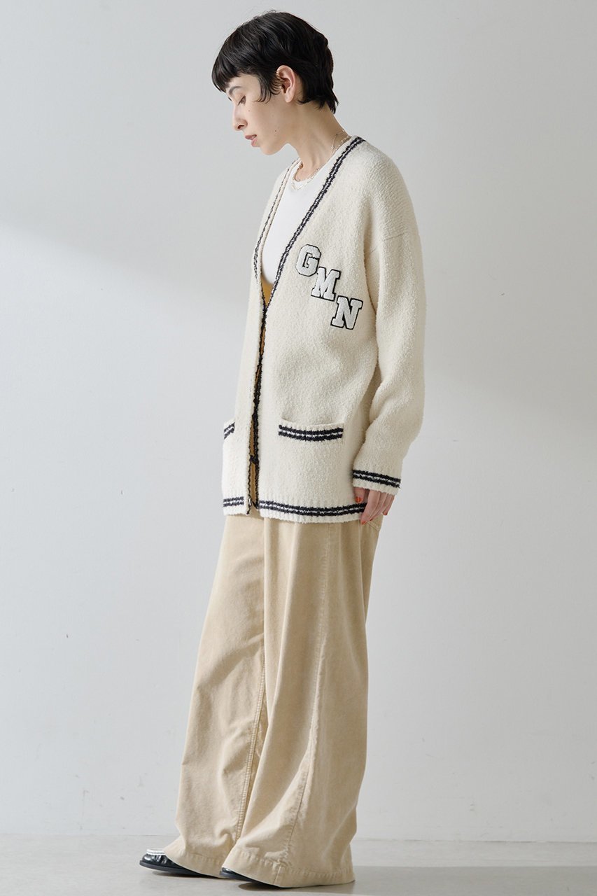【ウィムガゼット/Whim Gazette】の【GEMINI】ワッペンツキニットカーディガン 人気、トレンドファッション・服の通販 founy(ファニー) 　ファッション　Fashion　レディースファッション　Fashion for Women　トップス・カットソー　Cut & Sew Tops　ニット　Knit Tops & Sweaters　カーディガン・羽織り　Layered Style Cardigans　カーディガン　Cardigan, Knitwear　ロング　Long, Long-Length　other-7|ID: prp329100004655116 ipo3291000000035818019