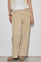 【ウィムガゼット/Whim Gazette】の【GEMINI】コーデュロイパンツ ベージュ|ID: prp329100004655120 ipo3291000000035818039