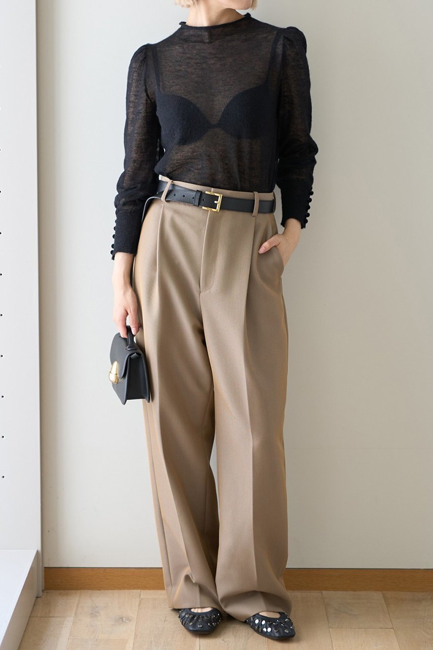 【デザイン ワークス/DESIGN WORKS】のBEAUVET モヘアプルオーバー 人気、トレンドファッション・服の通販 founy(ファニー) 　ファッション　Fashion　レディースファッション　Fashion for Women　トップス・カットソー　Cut & Sew Tops　ニット　Knit Tops & Sweaters　カジュアルプルオーバー・ニットトップス　Pullovers & Knit Tops / Casual Pullovers　おすすめ　Recommended / Our Picks　インナー　Innerwear　シアー　Sheer, See-Through　スウェット / スエット　Sweatshirt, Sweatwear　スリーブ　Sleeve, Long Sleeve / Short Sleeve　フェミニン　Feminine, Girly　ボトルネック　Bottle Neck, Mock Neck　エレガント 上品　Elegant　other-6|ID: prp329100004655125 ipo3291000000034387327