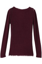 【マルティニーク/martinique】の【CURRENTAGE】Mesh knit 人気、トレンドファッション・服の通販 founy(ファニー) ファッション Fashion レディースファッション Fashion for Women トップス・カットソー Cut & Sew Tops ニット Knit Tops & Sweaters カジュアルプルオーバー・ニットトップス Pullovers & Knit Tops / Casual Pullovers おすすめ Recommended / Our Picks フィット Fit, Slim Fit フリンジ Fringe, Tassel メッシュ Mesh, Net Fabric 新作・新入荷 New Arrivals / New In thumbnail ブラウン|ID: prp329100004655128 ipo3291000000033663755