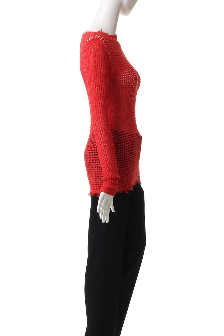 【マルティニーク/martinique】の【CURRENTAGE】Mesh knit 人気、トレンドファッション・服の通販 founy(ファニー) 　ファッション　Fashion　レディースファッション　Fashion for Women　トップス・カットソー　Cut & Sew Tops　ニット　Knit Tops & Sweaters　カジュアルプルオーバー・ニットトップス　Pullovers & Knit Tops / Casual Pullovers　おすすめ　Recommended / Our Picks　フィット　Fit, Slim Fit　フリンジ　Fringe, Tassel　メッシュ　Mesh, Net Fabric　新作・新入荷　New Arrivals / New In　other-3|ID: prp329100004655128 ipo3291000000033663757