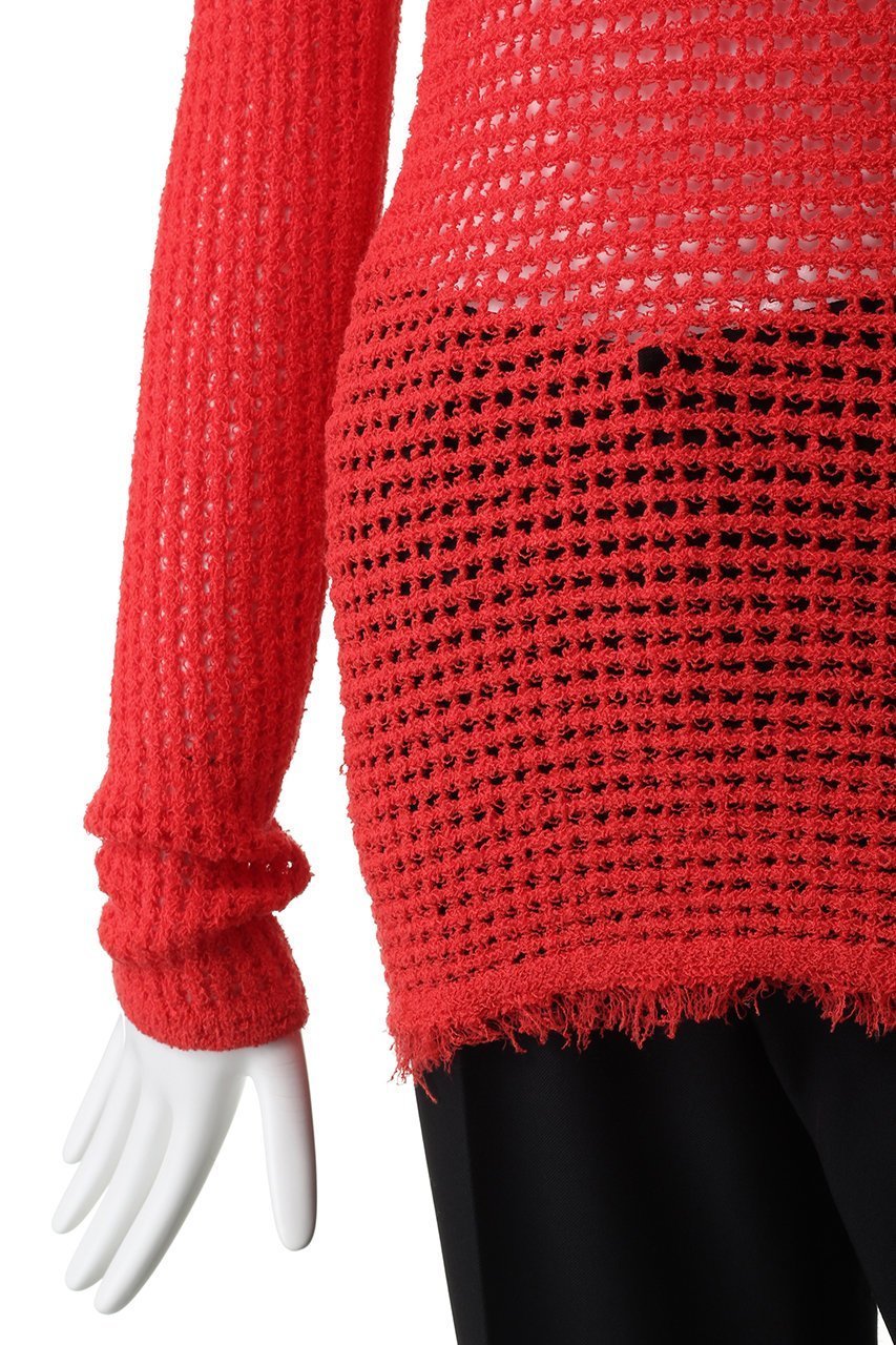 【マルティニーク/martinique】の【CURRENTAGE】Mesh knit 人気、トレンドファッション・服の通販 founy(ファニー) 　ファッション　Fashion　レディースファッション　Fashion for Women　トップス・カットソー　Cut & Sew Tops　ニット　Knit Tops & Sweaters　カジュアルプルオーバー・ニットトップス　Pullovers & Knit Tops / Casual Pullovers　おすすめ　Recommended / Our Picks　フィット　Fit, Slim Fit　フリンジ　Fringe, Tassel　メッシュ　Mesh, Net Fabric　新作・新入荷　New Arrivals / New In　other-7|ID: prp329100004655128 ipo3291000000033663764