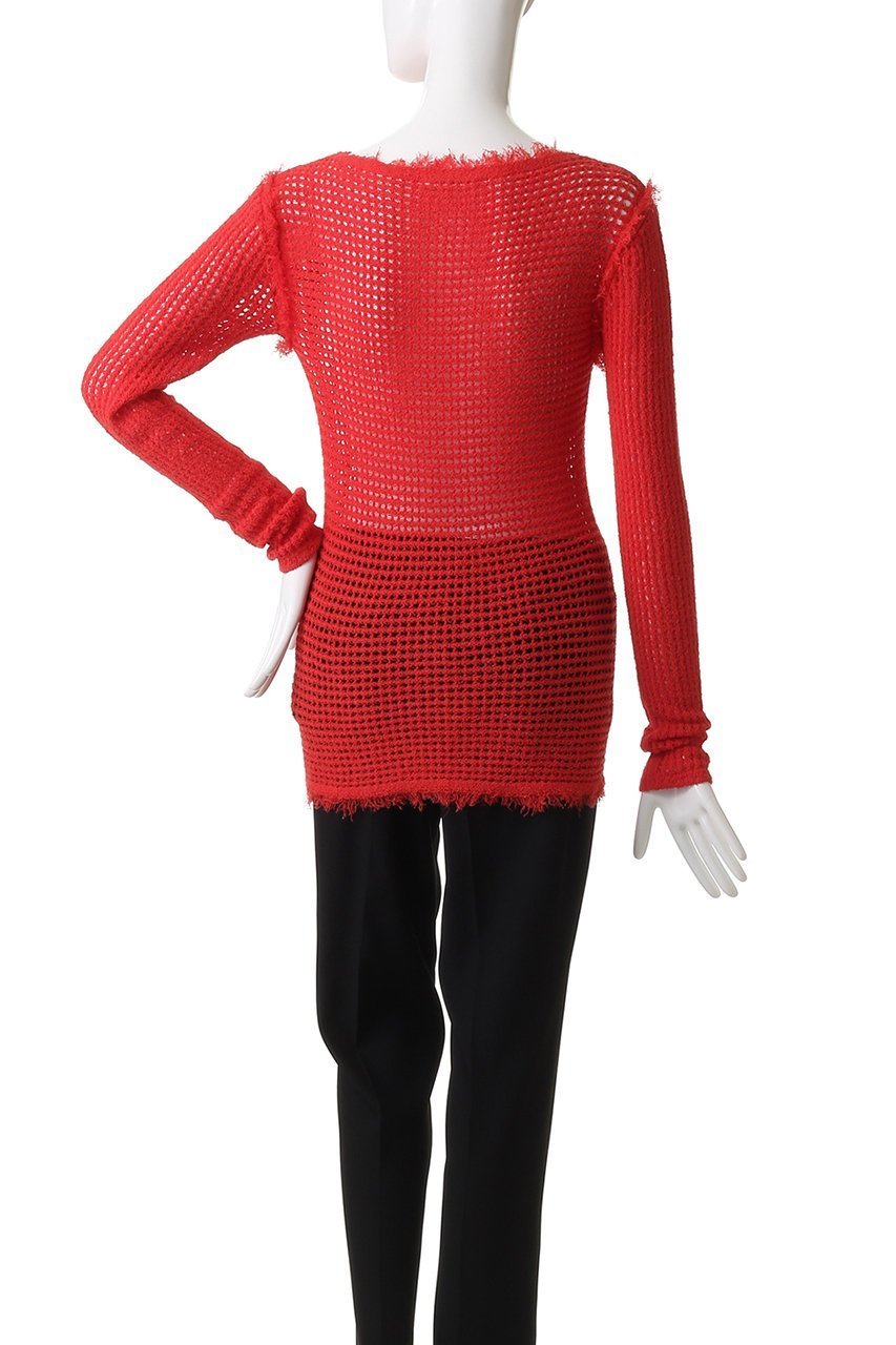 【マルティニーク/martinique】の【CURRENTAGE】Mesh knit 人気、トレンドファッション・服の通販 founy(ファニー) 　ファッション　Fashion　レディースファッション　Fashion for Women　トップス・カットソー　Cut & Sew Tops　ニット　Knit Tops & Sweaters　カジュアルプルオーバー・ニットトップス　Pullovers & Knit Tops / Casual Pullovers　おすすめ　Recommended / Our Picks　フィット　Fit, Slim Fit　フリンジ　Fringe, Tassel　メッシュ　Mesh, Net Fabric　other-4|ID: prp329100004655128 ipo3291000000035414237