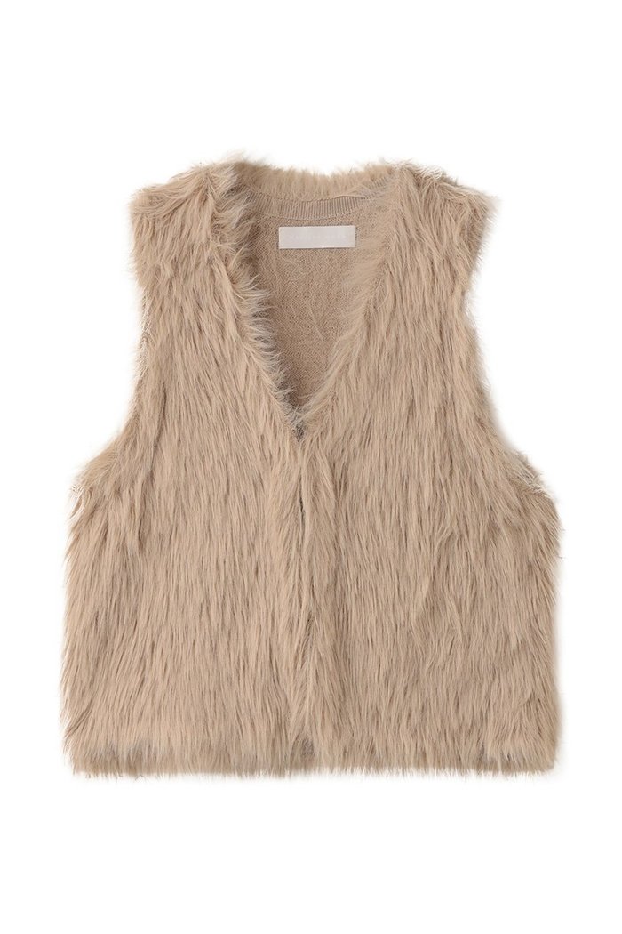 【マリリンムーン/MARILYN MOON】の2way シャギーニットベスト インテリア・キッズ・メンズ・レディースファッション・服の通販 founy(ファニー) https://founy.com/ ファッション Fashion レディースファッション Fashion for Women アウター Coat / Outerwear Collection レディースジャケット・軽アウター Jackets クロップド Cropped, Short Length ジャケット Jacket, Outerwear ベスト Vest, Waistcoat 人気 Popular, Best Seller |ID: prp329100004655132 ipo3291000000035991657