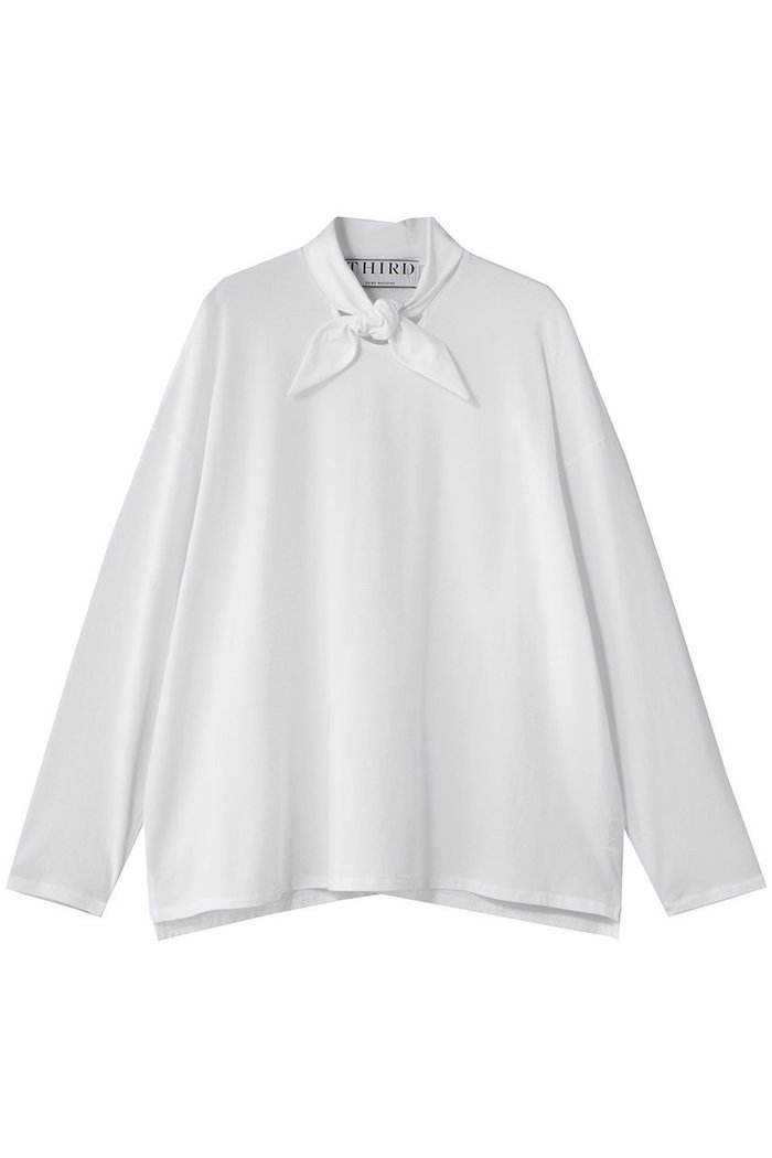 【サードマガジン/THIRD MAGAZINE】のタイロングスリーブTシャツ インテリア・キッズ・メンズ・レディースファッション・服の通販 founy(ファニー) https://founy.com/ ファッション Fashion レディースファッション Fashion for Women トップス・カットソー Cut & Sew Tops シャツ・ブラウス・オフィスカジュアル Elegant Blouses & Button-Ups ロングTシャツ・Tシャツ Longline T-Shirts & Tees カットソー・ベーシックTシャツ Cut-and-Sewn Tops / Stretch Tees & Basics インナー Innerwear スリーブ Sleeve, Long Sleeve / Short Sleeve ロング Long, Long-Length 新作・新入荷 New Arrivals / New In |ID: prp329100004655137 ipo3291000000033663877