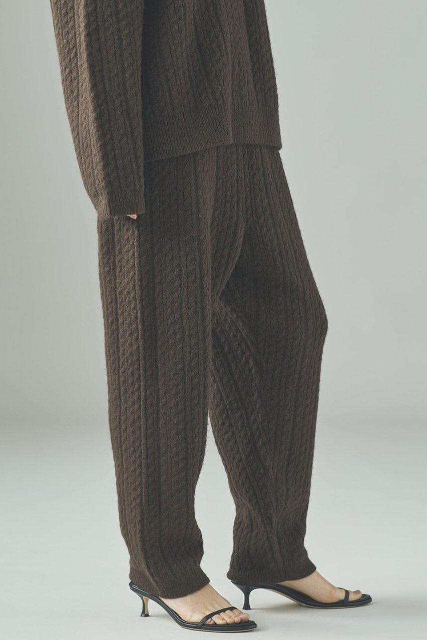 【カレンソロジー/Curensology】のシャギーケーブルニットパンツ 人気、トレンドファッション・服の通販 founy(ファニー) 　ファッション　Fashion　レディースファッション　Fashion for Women　パンツ　Pants & Trousers　おすすめ　Recommended / Our Picks　ストレッチ　Stretch, Stretchy Fabric　セットアップ　Set-Up, Coordinated Outfit　ポケット　Pocket, Pocket Detail　ランダム　Random, Irregular　リラックス　Relax, Relaxed Fit　新作・新入荷　New Arrivals / New In　other-4|ID: prp329100004655142 ipo3291000000033663972