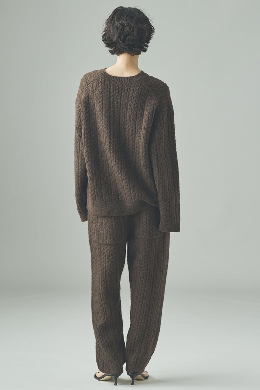 【カレンソロジー/Curensology】のシャギーケーブルニットパンツ 人気、トレンドファッション・服の通販 founy(ファニー) 　ファッション　Fashion　レディースファッション　Fashion for Women　パンツ　Pants & Trousers　おすすめ　Recommended / Our Picks　ストレッチ　Stretch, Stretchy Fabric　セットアップ　Set-Up, Coordinated Outfit　ポケット　Pocket, Pocket Detail　ランダム　Random, Irregular　リラックス　Relax, Relaxed Fit　新作・新入荷　New Arrivals / New In　other-8|ID: prp329100004655142 ipo3291000000033663976