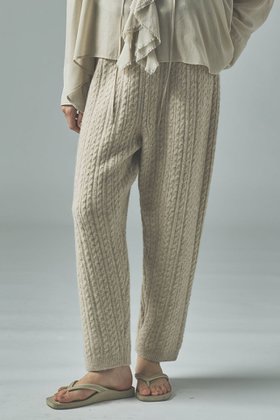 【カレンソロジー/Curensology】 シャギーケーブルニットパンツ人気、トレンドファッション・服の通販 founy(ファニー) ファッション Fashion レディースファッション Fashion for Women パンツ Pants & Trousers おすすめ Recommended / Our Picks ストレッチ Stretch, Stretchy Fabric セットアップ Set-Up, Coordinated Outfit ポケット Pocket, Pocket Detail ランダム Random, Irregular リラックス Relax, Relaxed Fit |ID:prp329100004655142