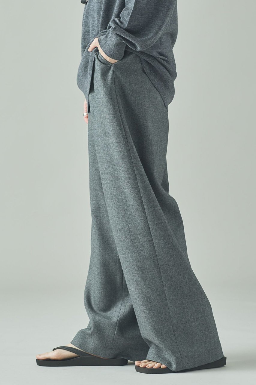 【カレンソロジー/Curensology】のウールワイドドロストパンツ 人気、トレンドファッション・服の通販 founy(ファニー) 　ファッション　Fashion　レディースファッション　Fashion for Women　パンツ　Pants & Trousers　ショート　Short, Short Length　フォルム　Silhouette, Form　ロング　Long, Long-Length　ワイド　Wide, Wide Fit　新作・新入荷　New Arrivals / New In　日本製　Made In Japan　other-3|ID: prp329100004655144 ipo3291000000033664010
