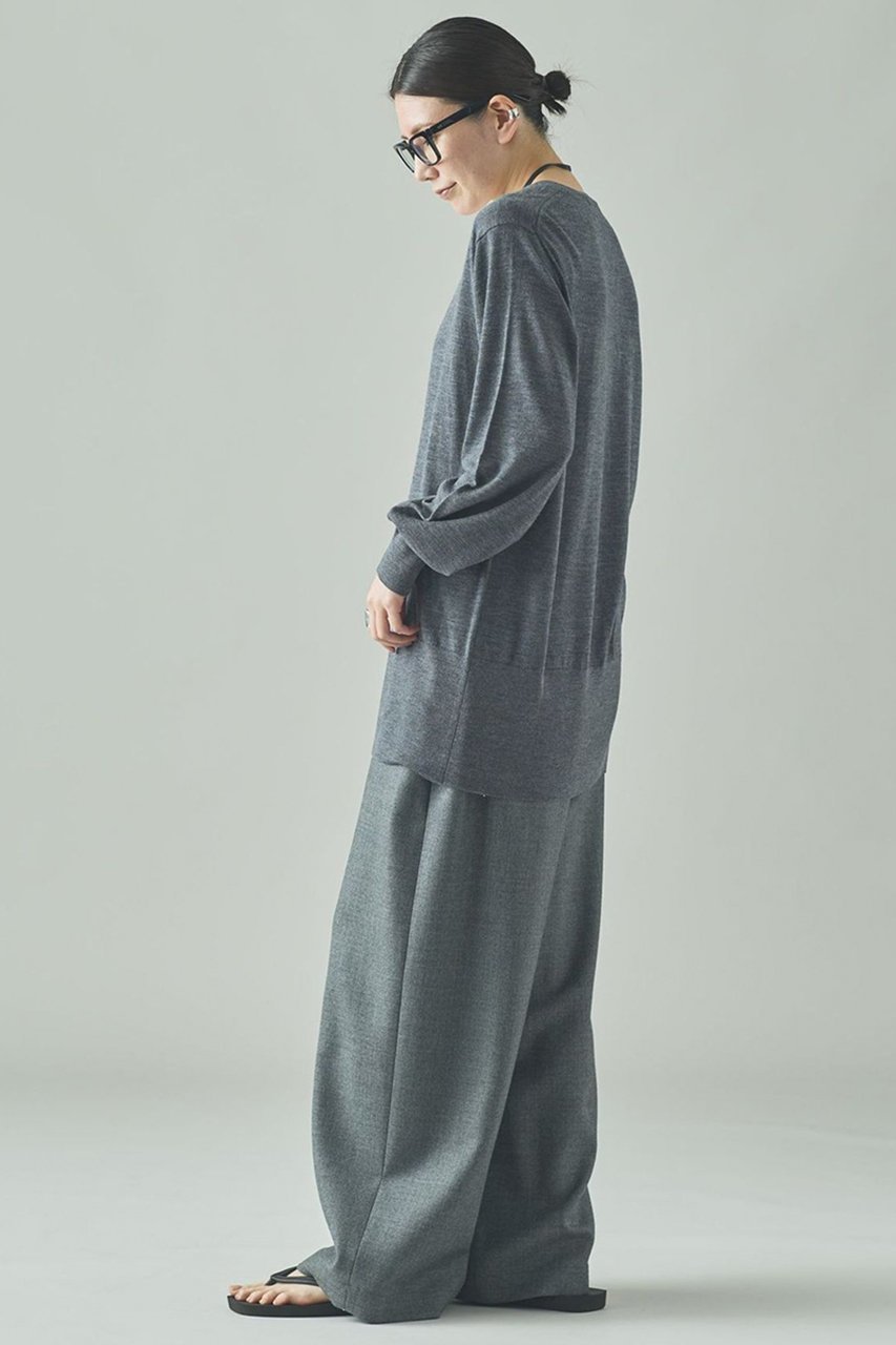 【カレンソロジー/Curensology】のウールワイドドロストパンツ 人気、トレンドファッション・服の通販 founy(ファニー) 　ファッション　Fashion　レディースファッション　Fashion for Women　パンツ　Pants & Trousers　ショート　Short, Short Length　フォルム　Silhouette, Form　ロング　Long, Long-Length　ワイド　Wide, Wide Fit　新作・新入荷　New Arrivals / New In　日本製　Made In Japan　other-5|ID: prp329100004655144 ipo3291000000033664014