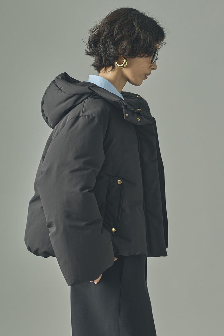 【カレンソロジー/Curensology】の2WAYフードダウンジャケット 人気、トレンドファッション・服の通販 founy(ファニー) 　ファッション　Fashion　レディースファッション　Fashion for Women　アウター　Coat / Outerwear Collection　レディースジャケット・軽アウター　Jackets　ショート　Short, Short Length　ジャケット　Jacket, Outerwear　スリーブ　Sleeve, Long Sleeve / Short Sleeve　ダウン　Down, Puffer　バランス　Balance, Style Balance　ポンチョ　Poncho, Cape Style　other-5|ID: prp329100004655145 ipo3291000000035939225