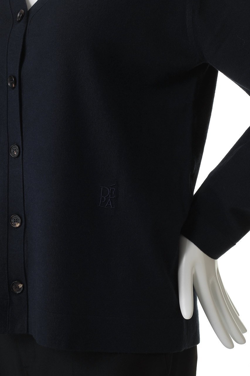 【デパリエ/DEPAREILLE】のウォッシャブルロゴカーディガン 人気、トレンドファッション・服の通販 founy(ファニー) 　ファッション　Fashion　レディースファッション　Fashion for Women　トップス・カットソー　Cut & Sew Tops　ニット　Knit Tops & Sweaters　カーディガン・羽織り　Layered Style Cardigans　おすすめ　Recommended / Our Picks　カーディガン　Cardigan, Knitwear　other-5|ID: prp329100004655149 ipo3291000000035818155