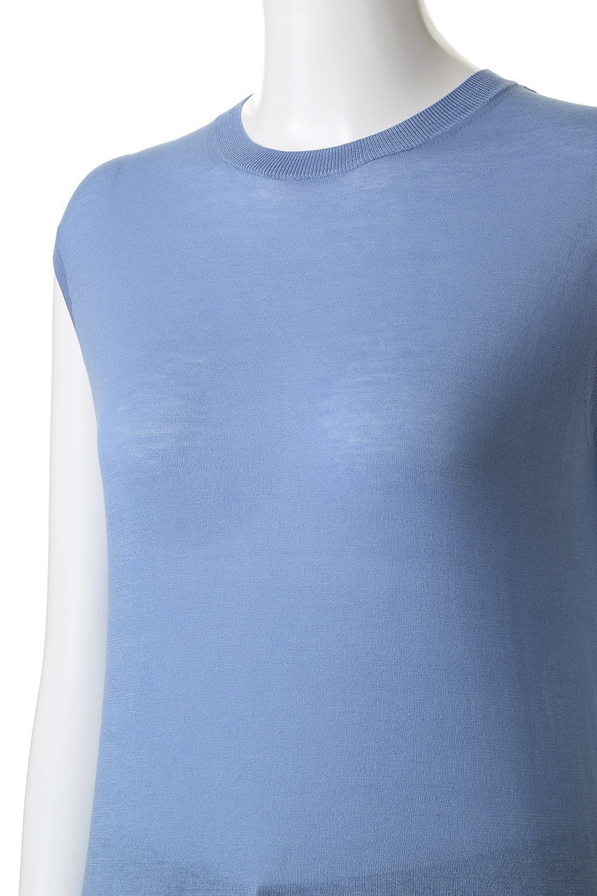 【ジェイドット/j.】の綿シルクニットスリーブレストップス 人気、トレンドファッション・服の通販 founy(ファニー) 　ファッション　Fashion　レディースファッション　Fashion for Women　トップス・カットソー　Cut & Sew Tops　ニット　Knit Tops & Sweaters　カジュアルプルオーバー・ニットトップス　Pullovers & Knit Tops / Casual Pullovers　インナー　Innerwear　シルク　Silk, 100% Silk　シンプル　Simple, Minimal　スリーブ　Sleeve, Long Sleeve / Short Sleeve　ロング　Long, Long-Length　エレガント 上品　Elegant　other-5|ID: prp329100004655150 ipo3291000000035939350