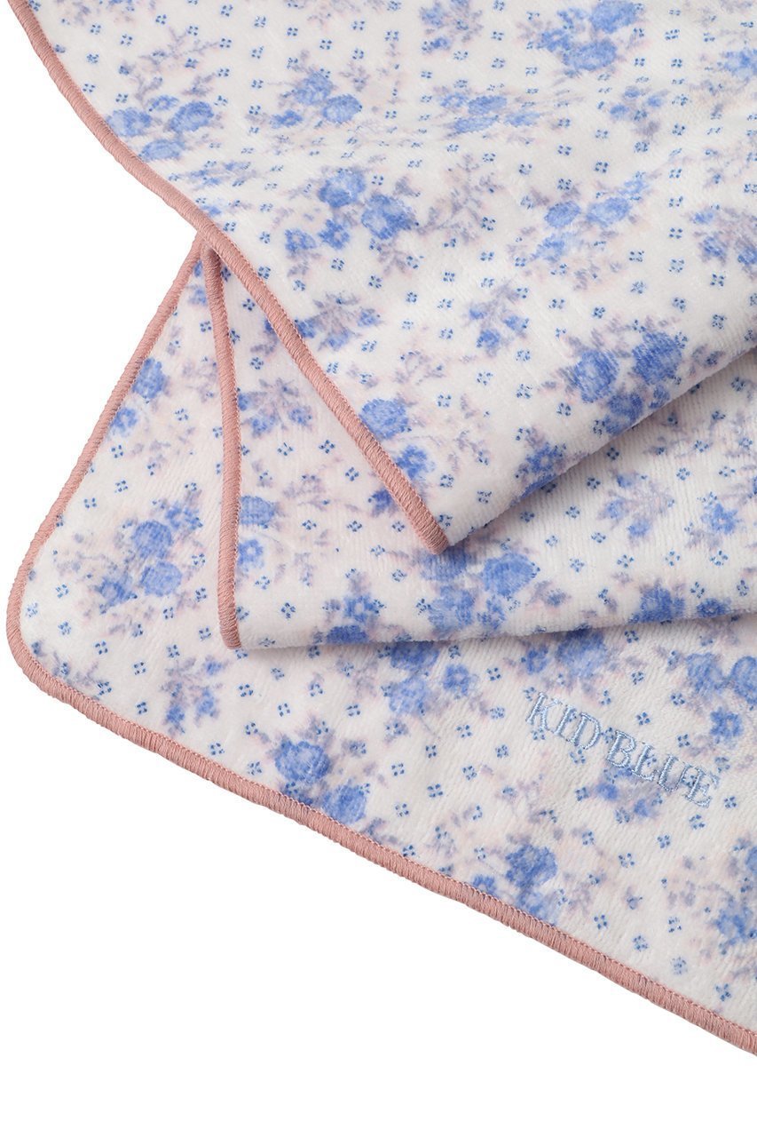 【キッドブルー/KID BLUE / GOODS】のタオルピンドットフラワーフェイスタオル 人気、トレンドファッション・服の通販 founy(ファニー) なめらか Smooth, Silky Texture タオル Towel, Bath Towel ドット Polka Dot, Dot Pattern フェイス Face, Facial Design フラワー Flower, Floral ベロア Velour, Soft Velvet モチーフ Motif, Design Theme other-3|ID: prp329100004655159 ipo3291000000033664307