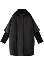 【リムアーク/RIM.ARK】のBack side down combination CT/コート 人気、トレンドファッション・服の通販 founy(ファニー) ファッション Fashion レディースファッション Fashion for Women アウター Coat / Outerwear Collection コート・ロングコート・ピーコート Long Coats, Peacoats & More ダウン Down, Puffer メルトン Melton, Heavy Wool ロング Long, Long-Length 防寒 Cold Protection, Winter-Ready thumbnail チャコールグレー|ID: prp329100004655163 ipo3291000000033664362