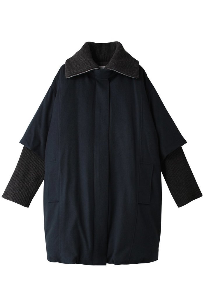 【リムアーク/RIM.ARK】のBack side down combination CT/コート インテリア・キッズ・メンズ・レディースファッション・服の通販 founy(ファニー) https://founy.com/ ファッション Fashion レディースファッション Fashion for Women アウター Coat / Outerwear Collection コート・ロングコート・ピーコート Long Coats, Peacoats & More ダウン Down, Puffer メルトン Melton, Heavy Wool ロング Long, Long-Length 再入荷 Restock / Back in Stock 防寒 Cold Protection, Winter-Ready |ID: prp329100004655163 ipo3291000000035136523