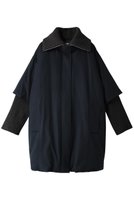 【リムアーク/RIM.ARK】のBack side down combination CT/コート 人気、トレンドファッション・服の通販 founy(ファニー) ファッション Fashion レディースファッション Fashion for Women アウター Coat / Outerwear Collection コート・ロングコート・ピーコート Long Coats, Peacoats & More ダウン Down, Puffer メルトン Melton, Heavy Wool ロング Long, Long-Length 再入荷 Restock / Back in Stock 防寒 Cold Protection, Winter-Ready |ID:prp329100004655163