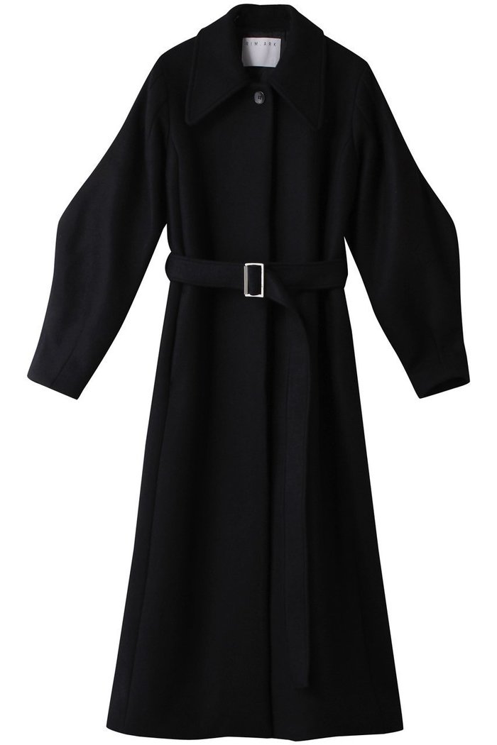 【リムアーク/RIM.ARK】のStand collar melton CT/コート インテリア・キッズ・メンズ・レディースファッション・服の通販 founy(ファニー) https://founy.com/ ファッション Fashion レディースファッション Fashion for Women アウター Coat / Outerwear Collection コート・ロングコート・ピーコート Long Coats, Peacoats & More スリット Slit, Slit Detail メルトン Melton, Heavy Wool ロング Long, Long-Length 今季 This Season, Current Season |ID: prp329100004655165 ipo3291000000033664396