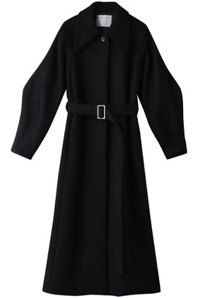 【リムアーク/RIM.ARK】 Stand collar melton CT/コート人気、トレンドファッション・服の通販 founy(ファニー) ファッション Fashion レディースファッション Fashion for Women アウター Coat / Outerwear Collection コート・ロングコート・ピーコート Long Coats, Peacoats & More スリット Slit, Slit Detail メルトン Melton, Heavy Wool ロング Long, Long-Length 今季 This Season, Current Season |ID:prp329100004655165