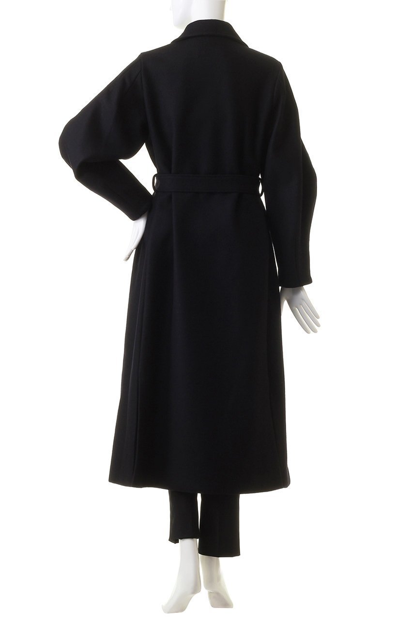 【リムアーク/RIM.ARK】のStand collar melton CT/コート 人気、トレンドファッション・服の通販 founy(ファニー) 　ファッション　Fashion　レディースファッション　Fashion for Women　アウター　Coat / Outerwear Collection　コート・ロングコート・ピーコート　Long Coats, Peacoats & More　スリット　Slit, Slit Detail　メルトン　Melton, Heavy Wool　ロング　Long, Long-Length　今季　This Season, Current Season　other-4|ID: prp329100004655165 ipo3291000000033664403
