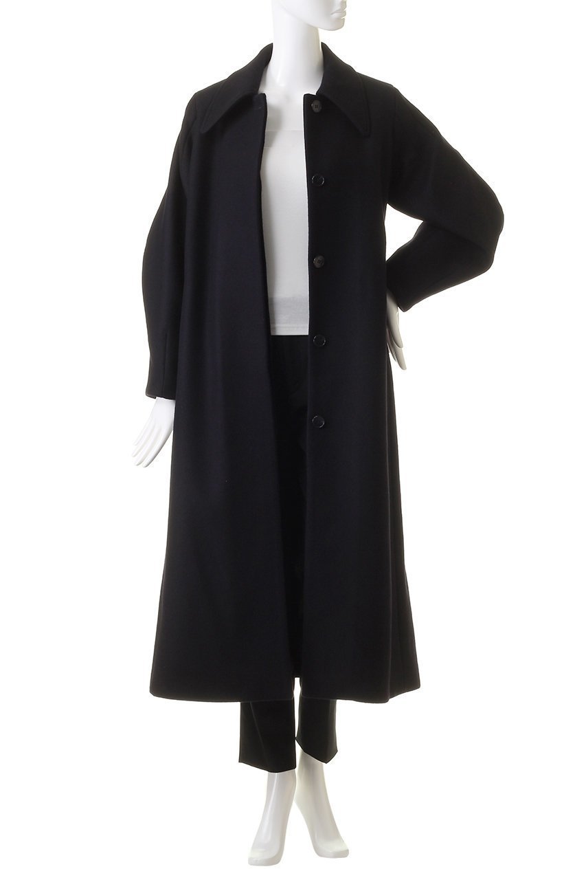 【リムアーク/RIM.ARK】のStand collar melton CT/コート 人気、トレンドファッション・服の通販 founy(ファニー) 　ファッション　Fashion　レディースファッション　Fashion for Women　アウター　Coat / Outerwear Collection　コート・ロングコート・ピーコート　Long Coats, Peacoats & More　スリット　Slit, Slit Detail　メルトン　Melton, Heavy Wool　ロング　Long, Long-Length　今季　This Season, Current Season　other-7|ID: prp329100004655165 ipo3291000000033664407