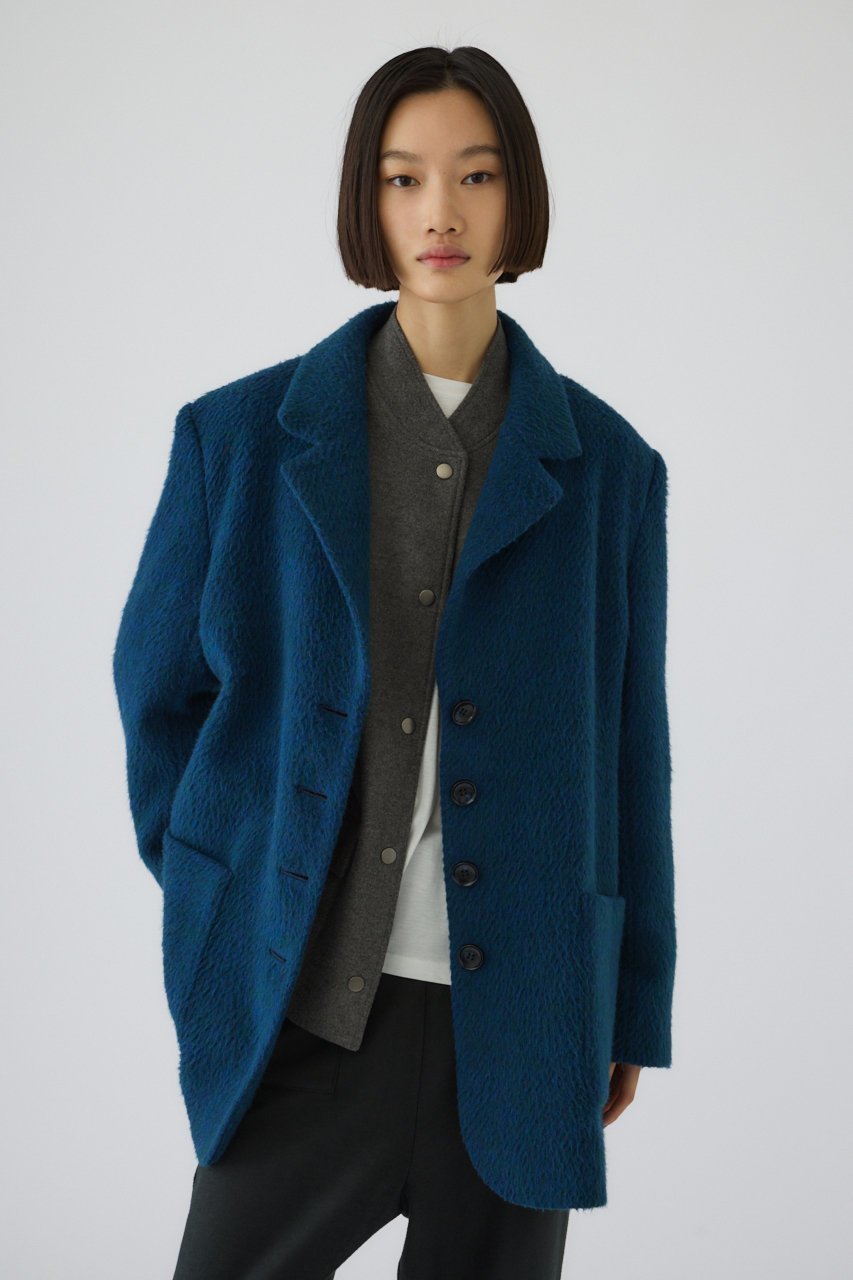 【リムアーク/RIM.ARK】のMix color shaggy JK/ジャケット 人気、トレンドファッション・服の通販 founy(ファニー) 　ファッション　Fashion　レディースファッション　Fashion for Women　アウター　Coat / Outerwear Collection　レディースジャケット・軽アウター　Jackets　ジャケット　Jacket, Outerwear　マニッシュ　Mannish, Boyish　ミックス　Mix, Mixed Style　冬　Winter / This Winter　other-8|ID: prp329100004655166 ipo3291000000033664422