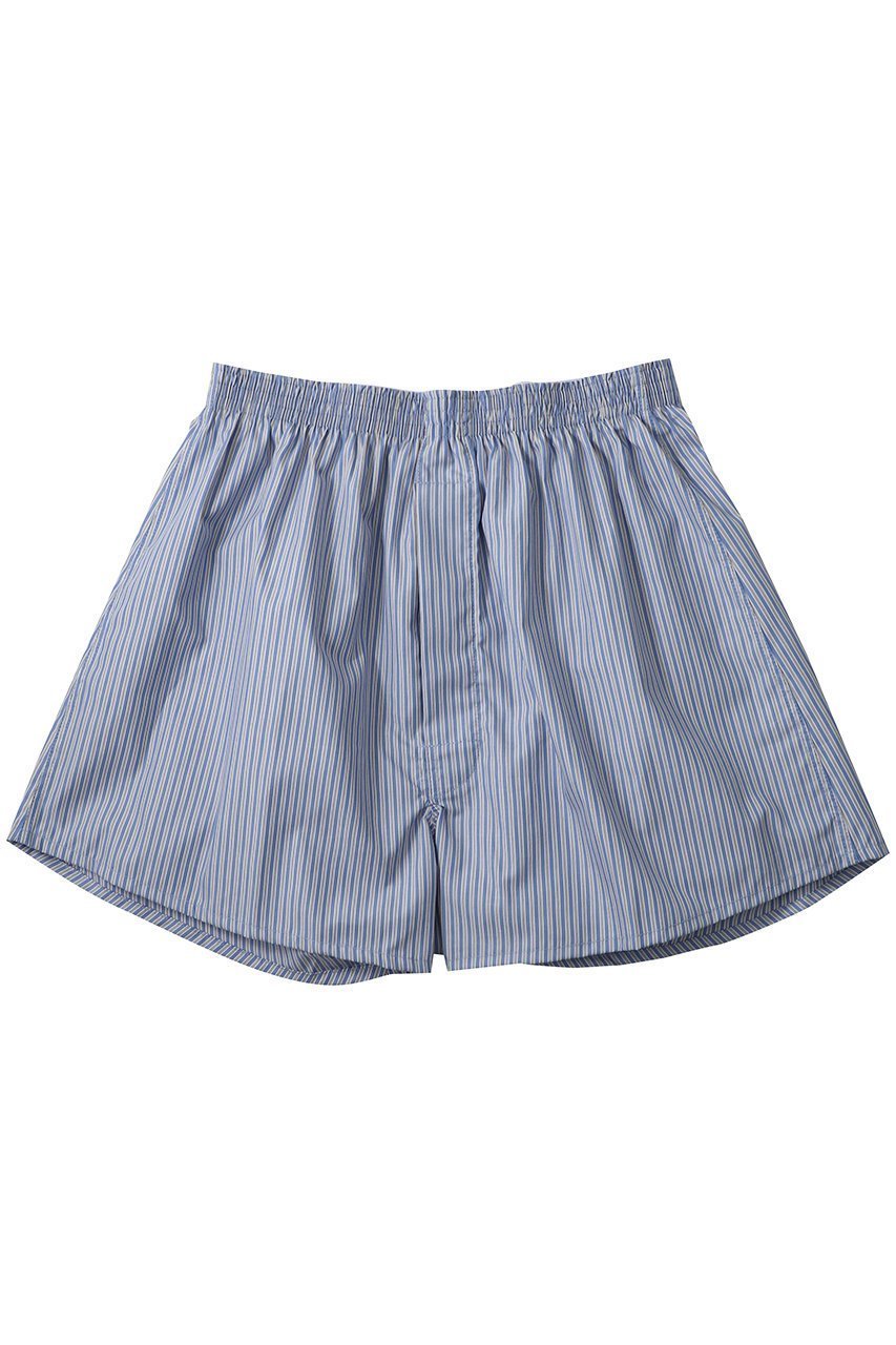 【ユニバーサルプロダクツ/UNIVERSAL PRODUCTS / MEN】の【MEN】COTTON TRANKS/トランクス インテリア・キッズ・メンズ・レディースファッション・服の通販 founy(ファニー) 　ファッション　Fashion　メンズファッション　Fashion for Men　ボトムス　Bottoms　おすすめ　Recommended / Our Picks　カラフル　Colorful Design　ジャカード／ジャガード　Jacquard, Woven Pattern　ストライプ　Stripe, Striped Pattern　BLUE STRIPE|ID: prp329100004655211 ipo3291000000033666413