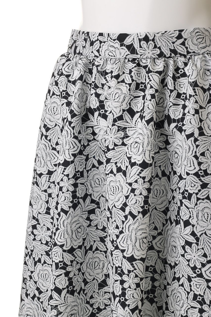 【アミカ/AMICA】のヴィンテージレーススカート 人気、トレンドファッション・服の通販 founy(ファニー) 　ファッション　Fashion　レディースファッション　Fashion for Women　アウター　Coat / Outerwear Collection　スカート　Skirts　エレガント 上品　Elegant　ギャザー　Gathered, Ruffled　コレクション　Collection, Seasonal Line　シンプル　Simple, Minimal　プリント　Print, Printed Pattern　モノトーン　Monotone, Black and White　レース　Lace, Lace Fabric　定番　Standard, Basic Item　other-5|ID: prp329100004656666 ipo3291000000035967882